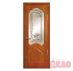 Дверь межкомнатная Шпон «Версаль» Ясень золотой ДО 70х200