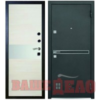 Металлическая дверь (ВДК) Техно царговая, Белёный Дуб