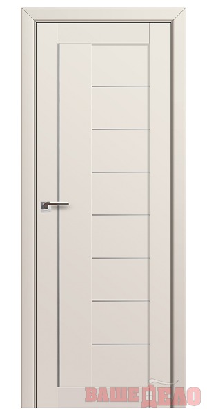 Дверь межкомнатная ProfilDoors 17U Магнолия Сатинат - ДО 90х200