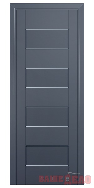 Дверь межкомнатная ProfilDoors 45U Антрацит 70х200