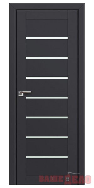 Дверь межкомнатная ProfilDoors 71U Антрацит - ДО 80х200
