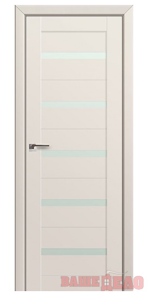 Дверь межкомнатная ProfilDoors 7U Магнолия сатинат 80х200