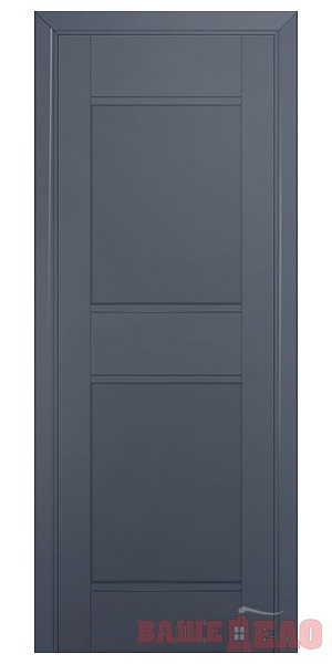 Дверь межкомнатная ProfilDoors 50U Антрацит 80х200