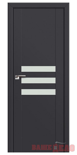 Дверь межкомнатная ProfilDoors 74U Антрацит - ДО 80х200