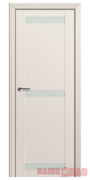 Дверь межкомнатная ProfilDoors 75U Магнолия сатинат 80х200