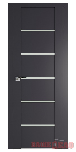 Дверь межкомнатная ProfilDoors 99U Антрацит 80х200