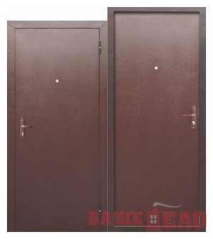 Дверь стальная входная Ferroni 45 мм СтройГОСТ 5 РФ металл-металл 86х205