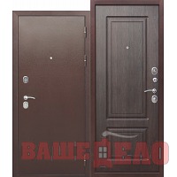 Дверь металлическая входная Ferroni 100 мм Толстяк Венге 96х205