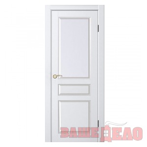 Дверь межкомнатная массив АРГУС Джулия 1 ДГ Белый жемчуг 70х200
