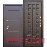 Дверь входная морозостойкая Ferroni Isoterma МЕДНЫЙ антик Венге 96x205