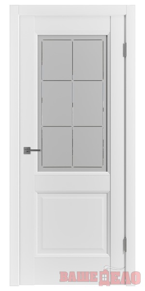 Дверь межкомнатная EMALEX 2 | EMALEX ICE | CRYSTAL CLOUD C 600х2000