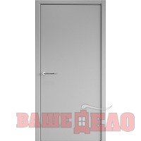 Дверь межкомнатная Эмаль Геометрия-1 Серый 600х2000