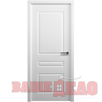Дверь межкомнатная Эмаль-2 ПГ Стиль-2 600 белый (без замка)