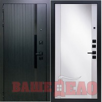 Входная дверь &quot;Пиано Зеркало NEW&quot; 860/960х2050