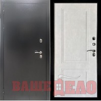 Входная дверь &quot;ЭКОТЕРМАЛЬ Антик Серебро&quot; 860/960х2050