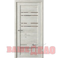 Дверное полотно ДУБЛИН Дуб Нордик, ст. Зеркало