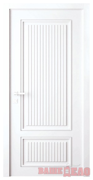 Дверное полотно Роял-2 Эмалит Белый